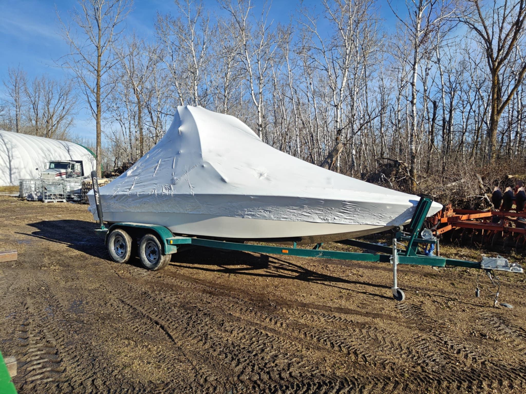 Shrink-wrapped fishing & sport